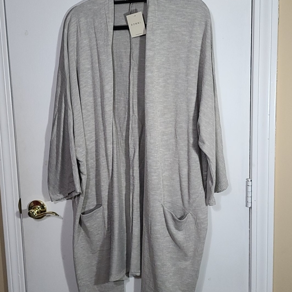 Donni rib sweater coat - Picture 2 of 4